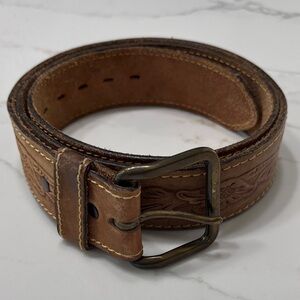 JCPenney Men's Tan Leather Belt